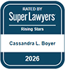 Super Lawyers Rising Stars